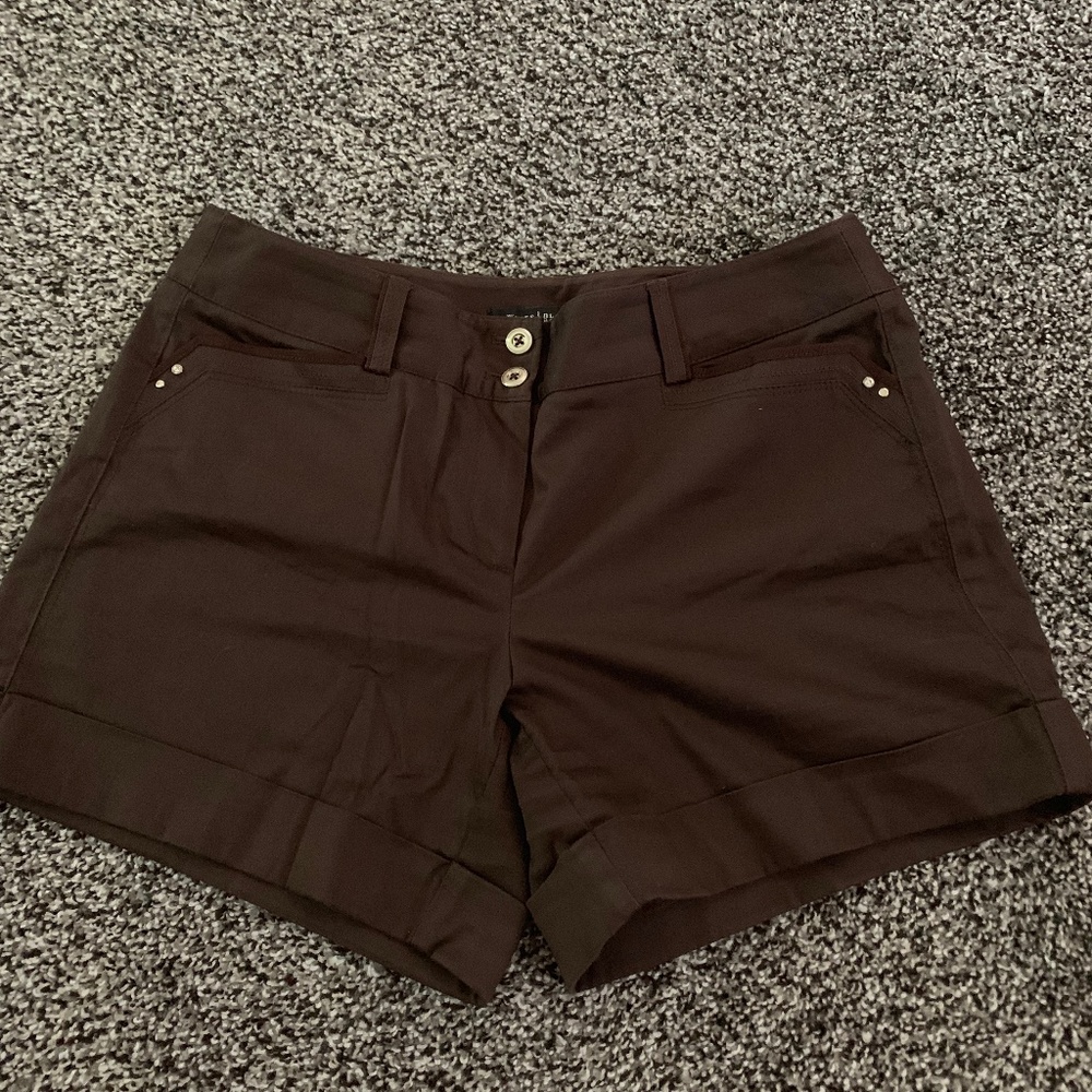 White House Black Market Brown Shorts